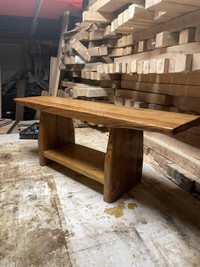 Wood bench low cost custom wood furniture 