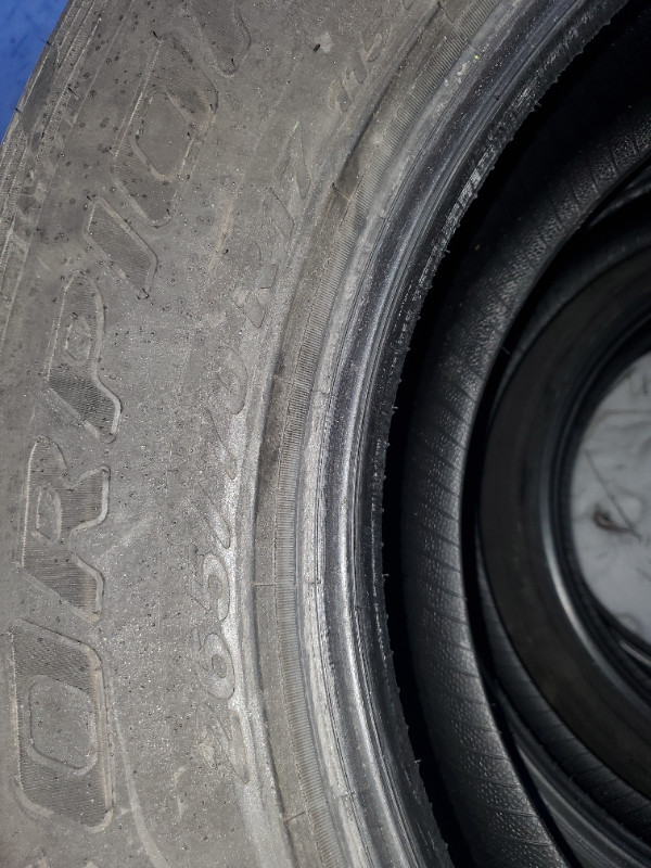 Used truck tires 265 70 17 in Tires & Rims in Muskoka - Image 4