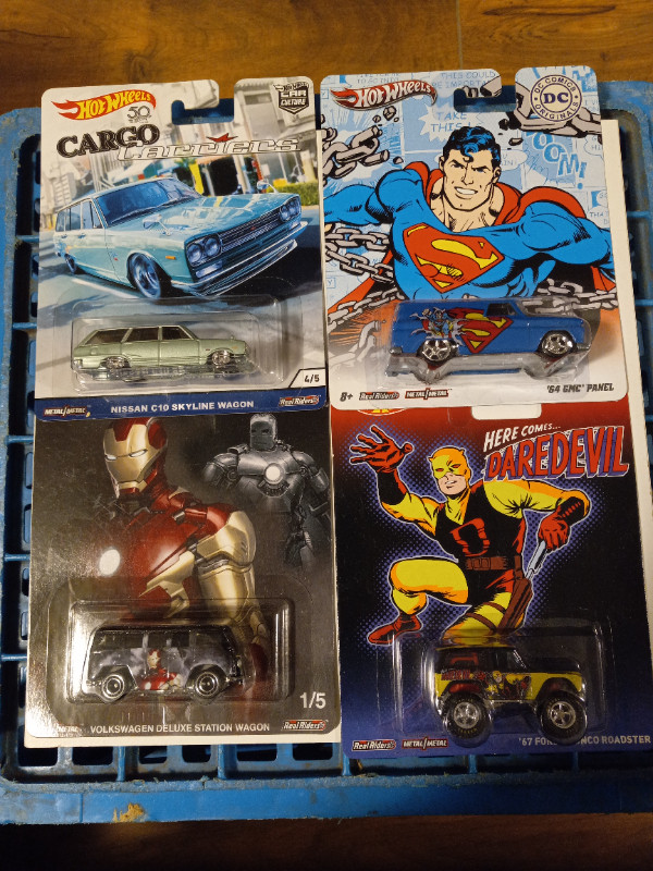 Hot Wheels Premium Culture Marvel,DC,VW,Nissan,Street Show Lot 9 in Toys & Games in Trenton