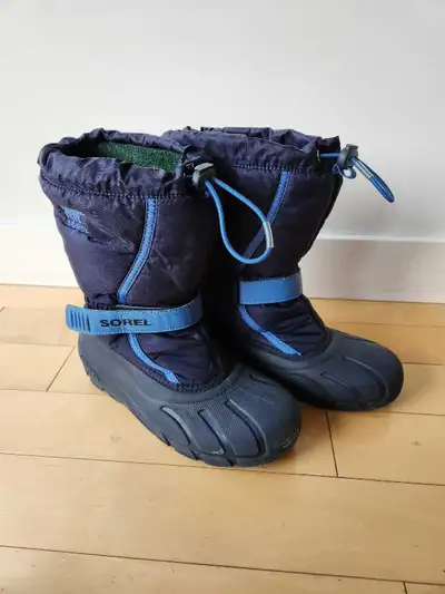 Youth Boys Sorel Flurry Winter Boots - Size 6 (Kids/Youth), View more