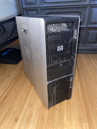 HP Z600 Desktop 48GB RAM - GTX 1050ti