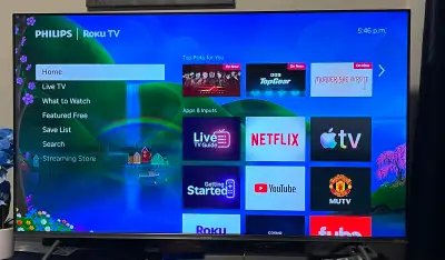 Phillips smart TV 50 inch brand new $240, View more