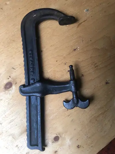 Stearns antique C clamp, View more