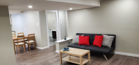 2 Bedrooms Furnished Basement Apt for Rent