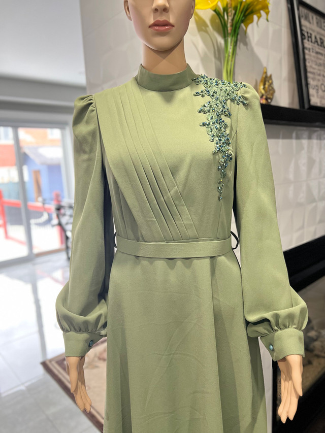Modest Turkish mint green maxi dresses  in Women's - Dresses & Skirts in Oakville / Halton Region - Image 4