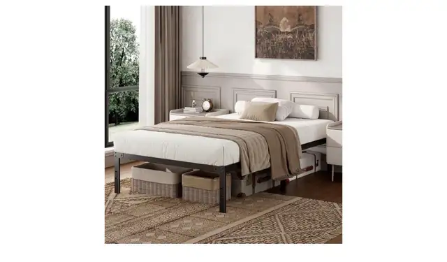 Sweetcrispy Twin Size Bed Frame in Beds & Mattresses in Kitchener / Waterloo - Image 3