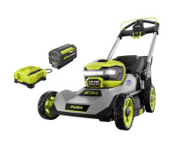 RYOBI 40V HP 21 in. Battery Lawn Mower + 7.5 Ah Battery/charger