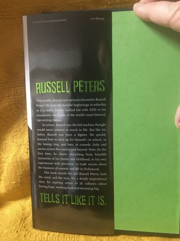 Russell Peters - Call Me Russell (Signed book) in Non-fiction in Mississauga / Peel Region - Image 3