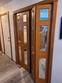 Bi-fold closet doors