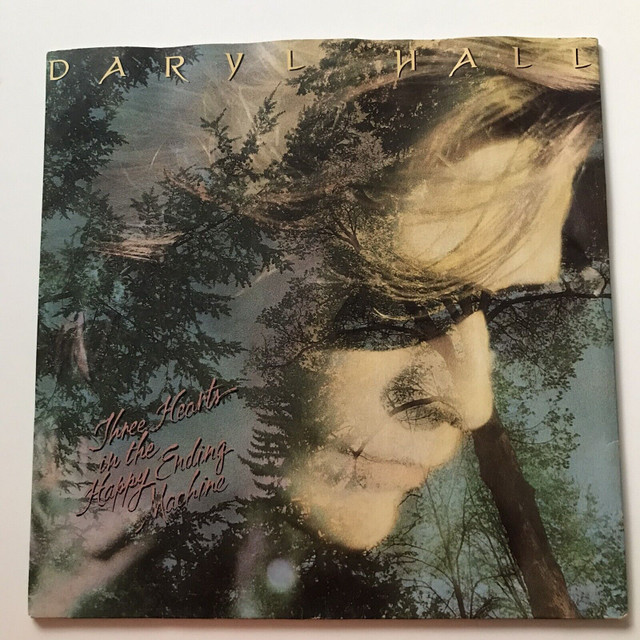 Daryl Hall-Three Hearts in the Happy Ending Machine Record  in Arts & Collectibles in North Bay