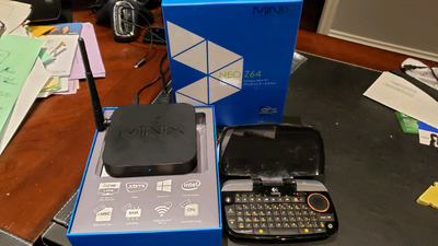 MINIX NEO Z64, Fanless Mini PC Win 8.1+ Logitech Mini Keyboard, View more