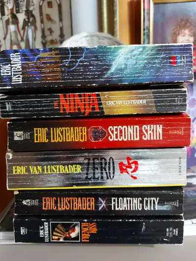 Eric Lustbader lot of 6 books - good condition - Ninja, View more