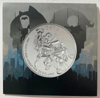 Batman v Superman: Dawn of Justice - $20 .999 Fine Silver Coin