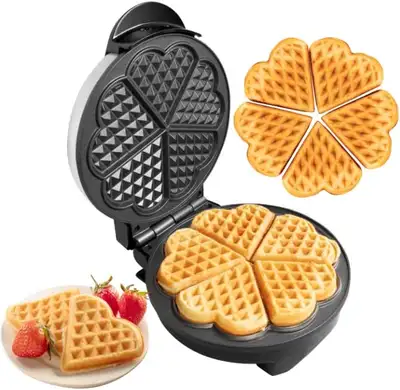 Cucina Pro:  Heart Waffle Maker, View more