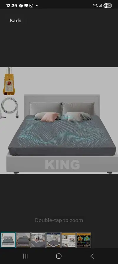 Grounding Fitted Sheet, Organic Cotton (King) brand new, View more