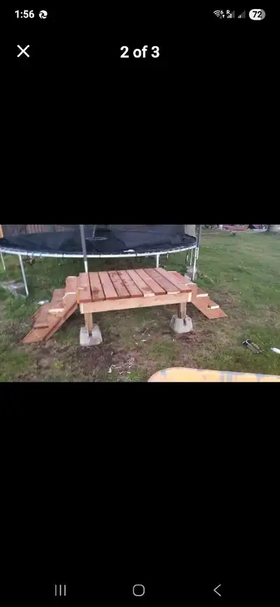 17ft trampoline, View more