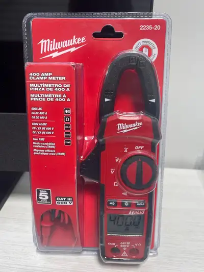 Milwaukee Tool 400 Amp AC Digital Clamp Meter, View more