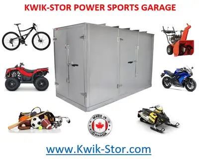 KWIK-STOR STORAGE CONTAINERS. WEATHERPROOF & SECURE STORAGE SHED, View more