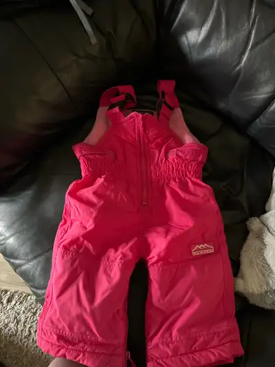snow pants size 6 to 9 month, View more
