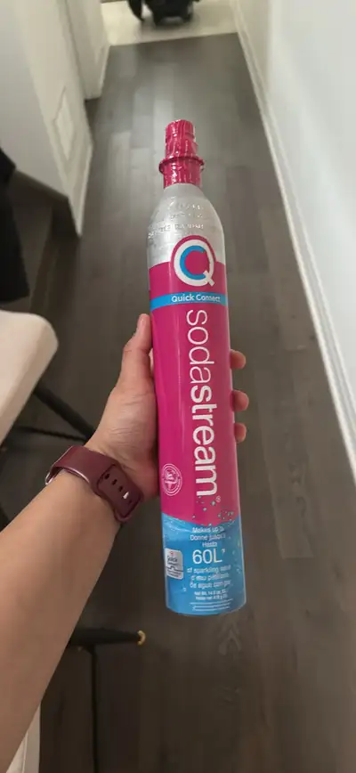 I'm selling a BRAND NEW SodaStream PINK 60L CO2 Quick Connect Cylinder, perfect for those who enjoy...