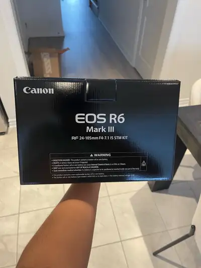 Canon EOS R6 Mark III + RF 24-105mm F4-7.1 IS STM - BRAND NEW, View more