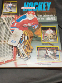 Canadian Hockey Magazine Vol 10.4 Jeff Hackett, Peter Ing, tabar