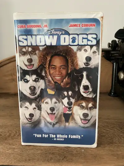 Disney Snow Dogs VHS
