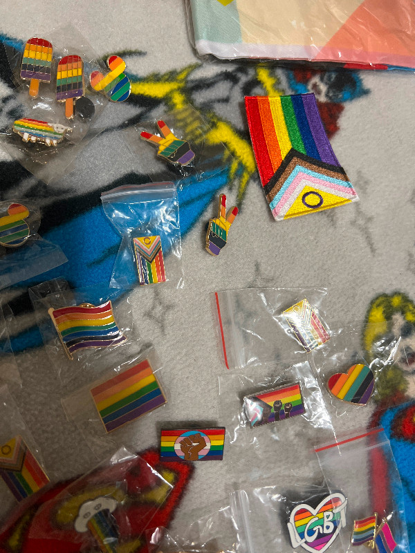 Pride flags & pins & keychains for gay pride in Other in City of Toronto - Image 3