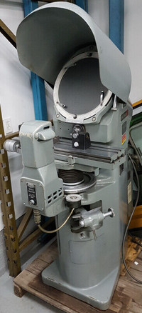 Optical comparator - lathe milling surface tool & cutter grinder