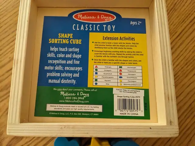 Wooden Toys : Lovevery / M&D Shape Sorting Cube in Toys in City of Toronto - Image 4