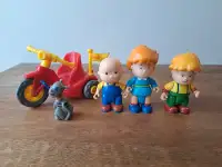 Caillou figurines set - kids - dolls - fisher price educational