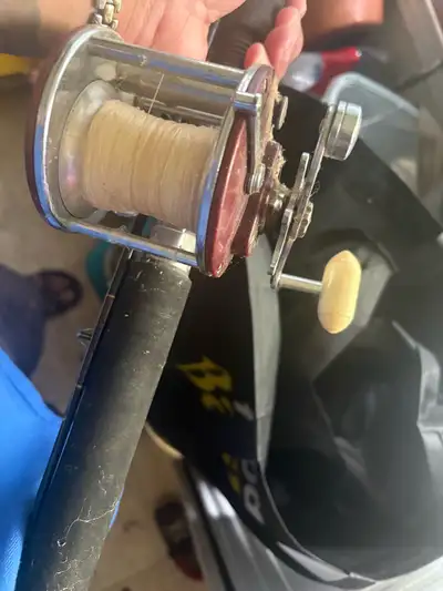 Shimano Triton Down Rigger Rod and Penn Reel, View more