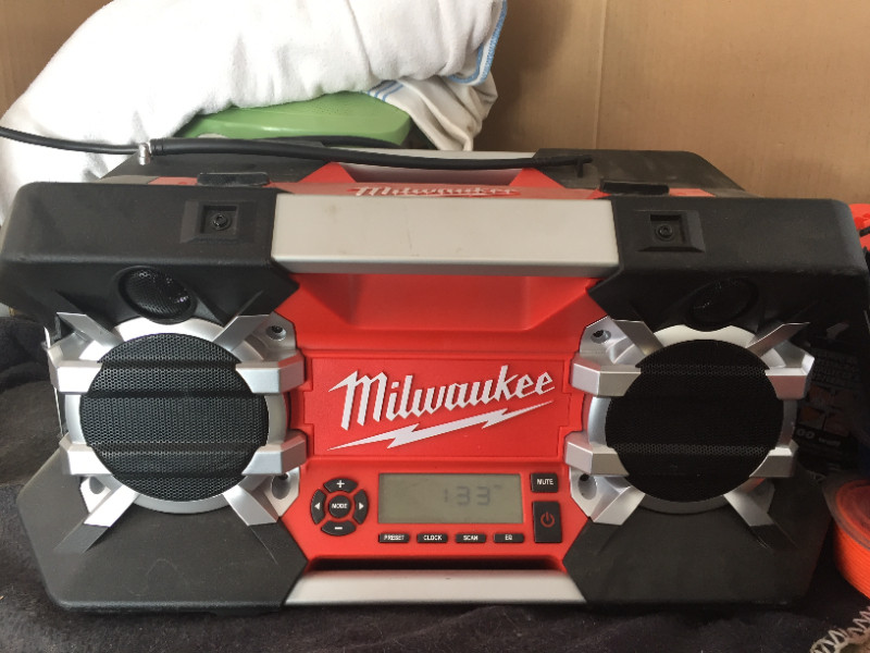 Milwaukee Jobsite Stereo Speaker / Boombox for sale  