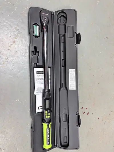 Brand new Carlyle 1/2" Digital Torque Wrench, View more