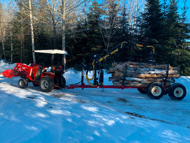 2016 JMS log loader and trailer in Heavy Equipment in Truro