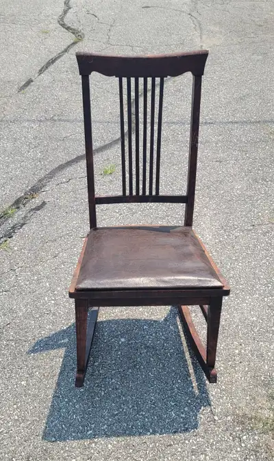 Antique Small Wooden Rocking Chair  PRICE REDUCTION, View more