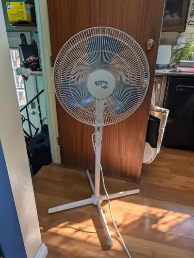 Hampton Bay Stand Up Fan - Excellent, Like NEW Condition, View more