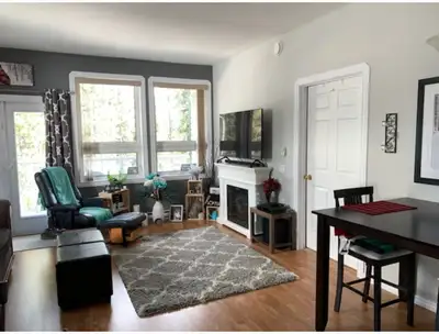 Two bedroom unfurnished condo with a single-car garage in a quiet, secure building with a beautiful...