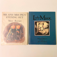 Vintage Lot Lady Muck by Mayne and Mr and Mrs Pigs Evening Out