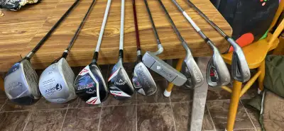 LEfT HAND Golf clubs: see description for prices., View more