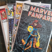 Vintage Comics-Marvel Fanfare (Black Widow)