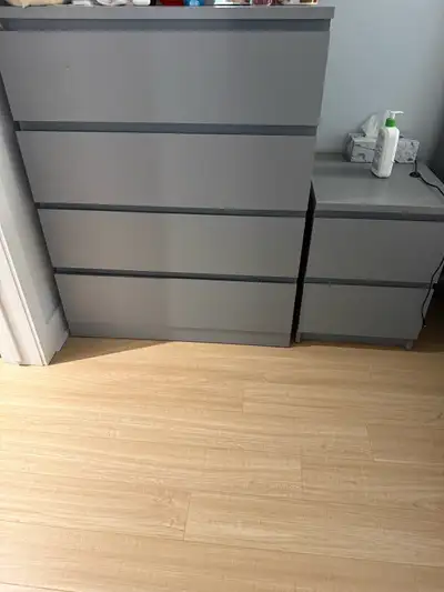 ikea malm grey dresser Odessa 6-Drawer Double Dresser City Mattress