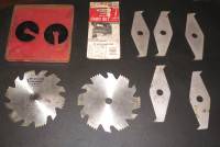 Craftsman Kromedge Groover and Dado set 6" Cutters Set 9-3249 Ho