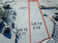 Acreage lots very close to the city 5mins east of 43rd jail road