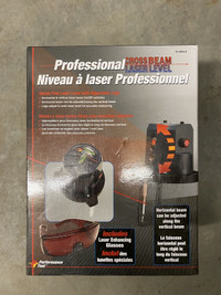 Professionnal Crossbeam laser level