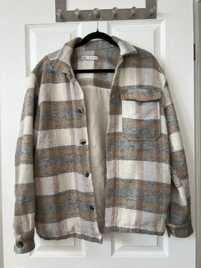 Zara men’s shacket, View more