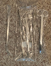  Assorted aquascaping tools