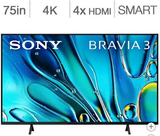 Télévision LED 75'' K-75S30C 4K ULTRA UHD GOOGLE BRAVIA 3 SONY in TVs in Laval / North Shore - Image 2