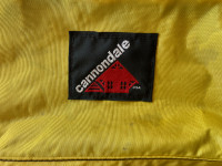 One Set of 2 Cannondale Safety Yellow Bicycle Panniers/Side Bags