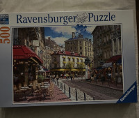 Ravensburger 500pc puzzle: Quaint Shops